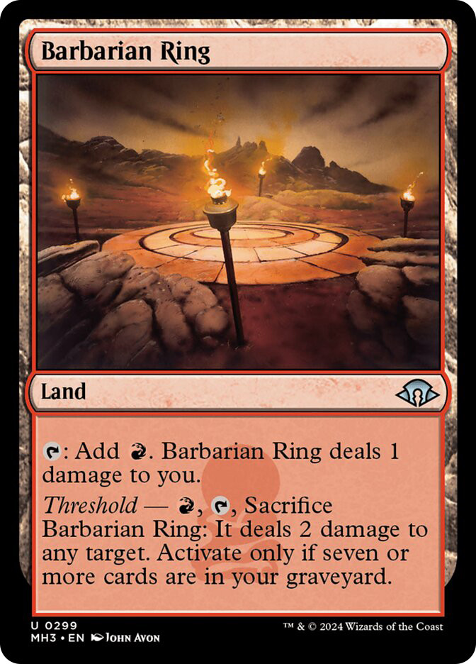 MTG Barbarian Ring 英語版 フォイル Barbarian Ring | Modern Horizons 3 | Star City Games