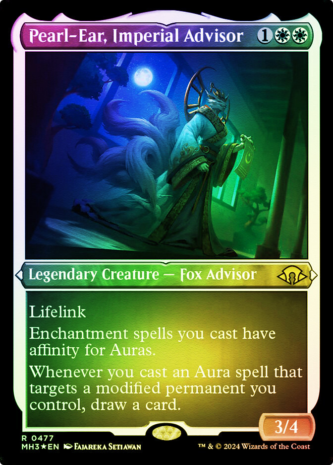 PearlEar, Imperial Advisor (Foil Etched) Modern Horizons 3