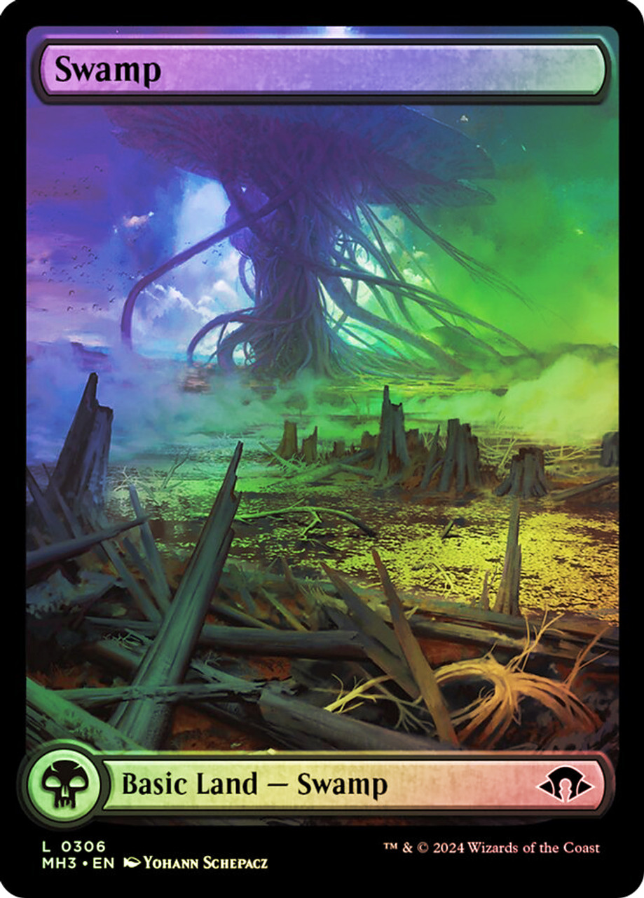 Swamp (#306) (Full Art) | Modern Horizons 3 | Star City Games
