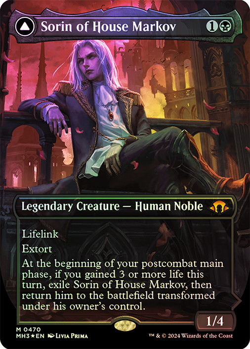 Sorin of House Markov // Sorin, Ravenous Neonate | Modern Horizons