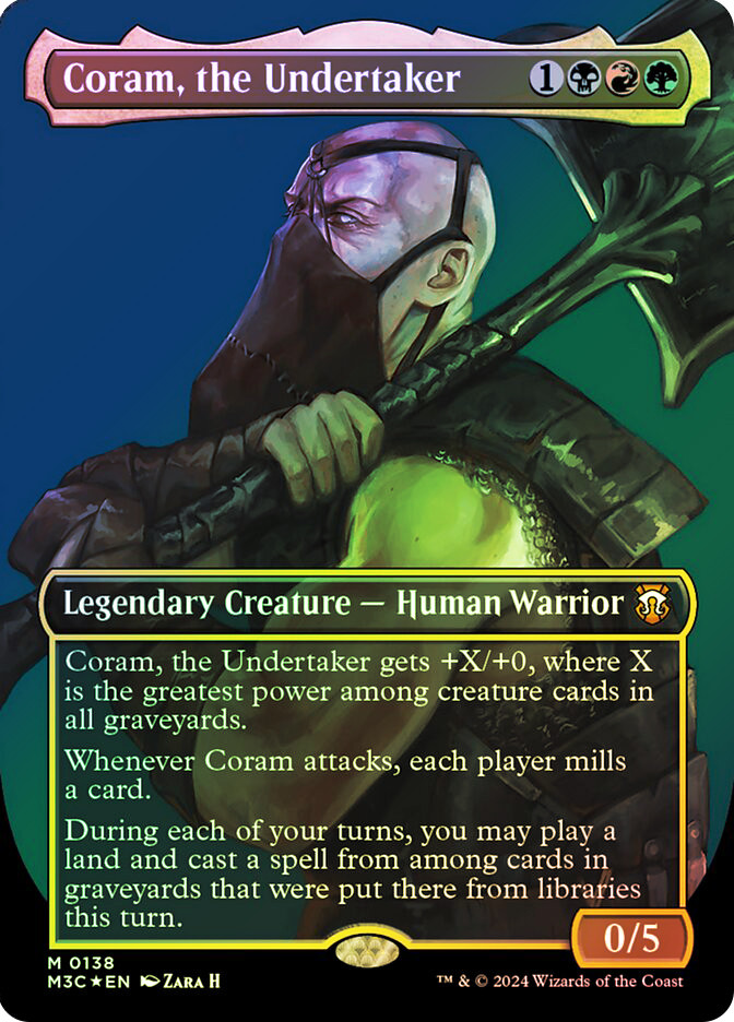 マジック：ザ・ギャザリング Coram, The Undertaker Commander deck Coram, the Undertaker | Modern Horizons 3 Commander | Star City Games