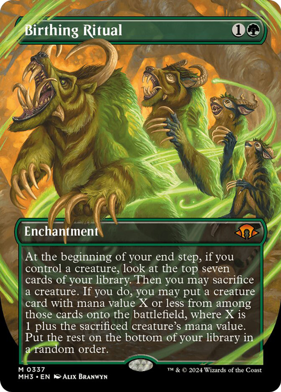 Birthing Ritual (Borderless) | Modern Horizons 3 - Variants