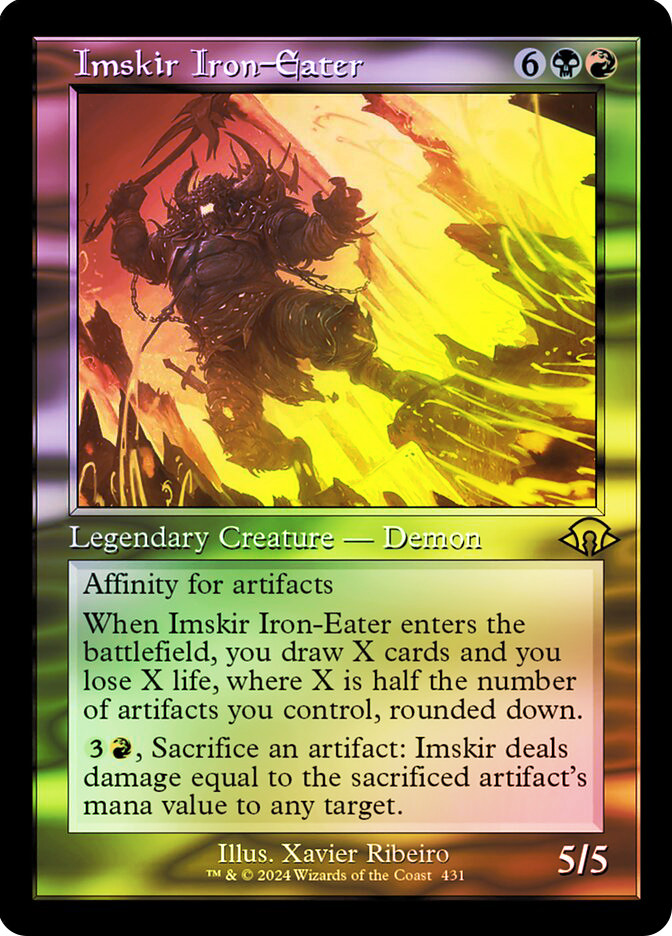 kicker mtg cards Mishra, Eminent One Copying Artifacts Affinity Metalcraft Magic MTG Co –  CommanderComplete main image 1
