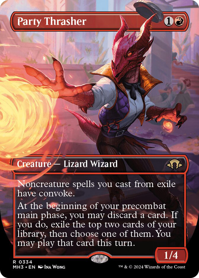 party cards mtg What is in MTG? If you do Party Thrasher (#334) (borderless)