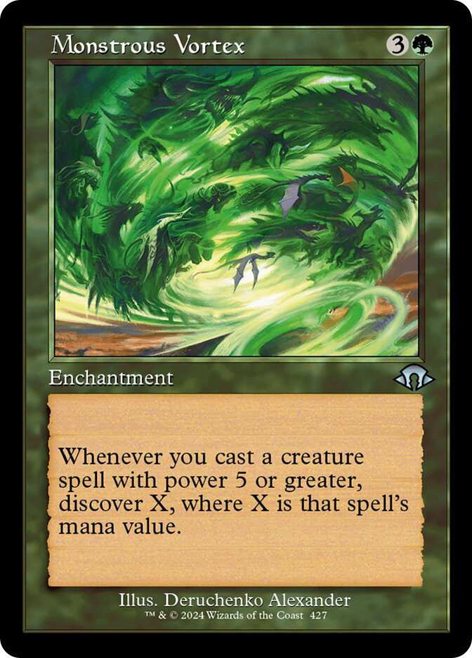 MTG Mana Vortex 4枚セット DRK Monstrous Vortex | Modern Horizons 3 | Star City Games