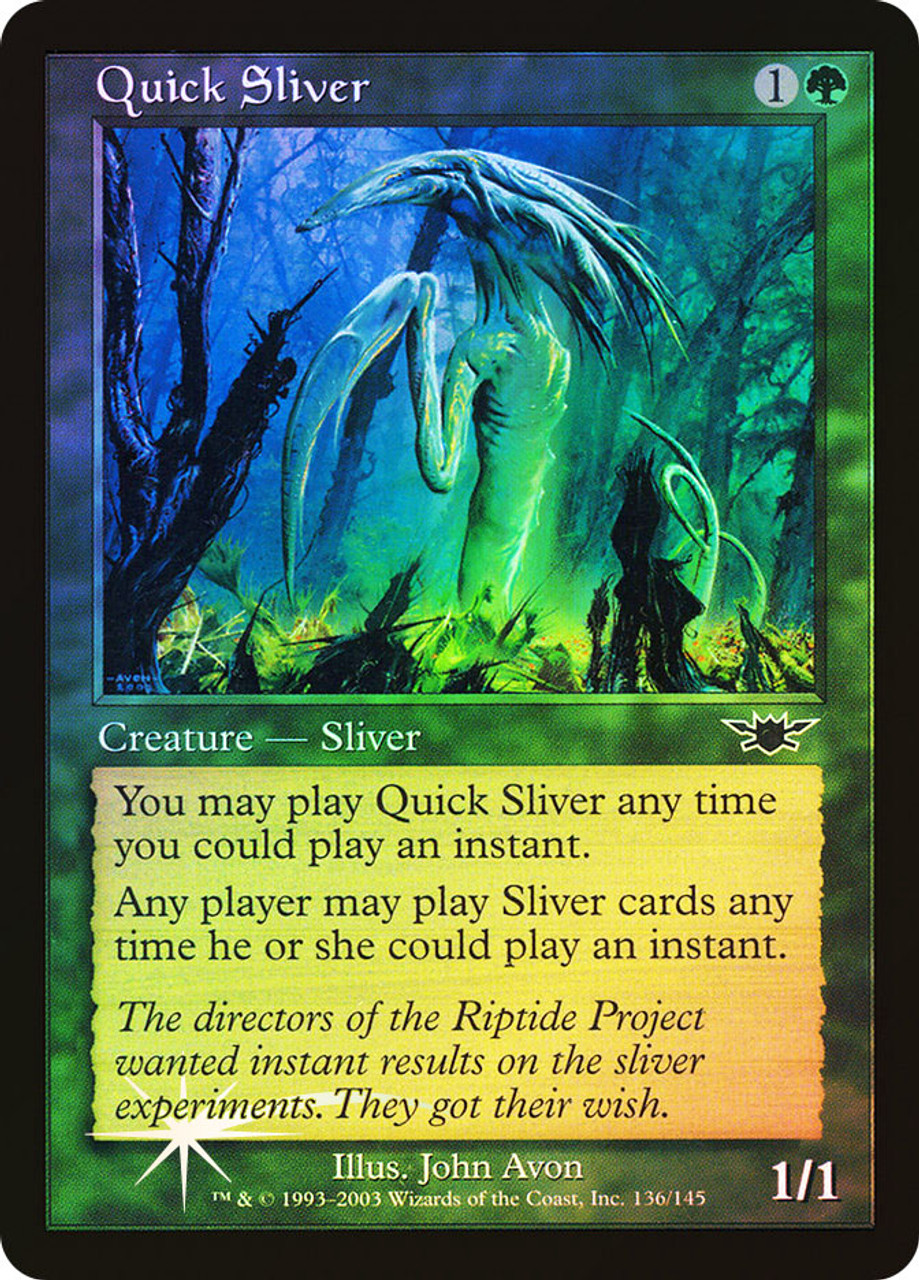 Magic the Gathering Plated Sliver Legions