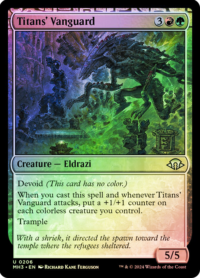 mtg eldrazi titan cards The 33 Best in Magic Ranked The Gathering MH3] Serialized Concept Art Eldrazi