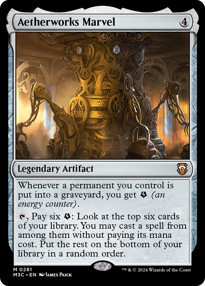 Aetherworks Marvel | Modern Horizons 3 Commander | Star City Games