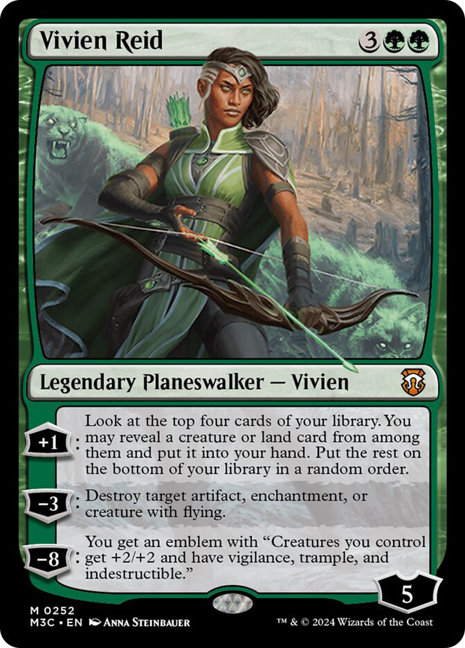 mtg vivien cards Reid Emblem [Core Set 2019 Tokens] Until your next turn Mtg Ikoria: Lair of Behemoths