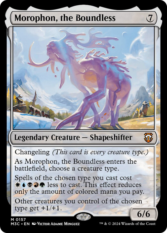 Morophon, the Boundless | Modern Horizons 3 Commander | Star City