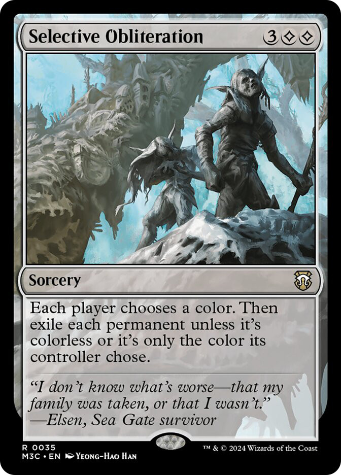 Selective Obliteration | Modern Horizons 3 Commander | Star City Games