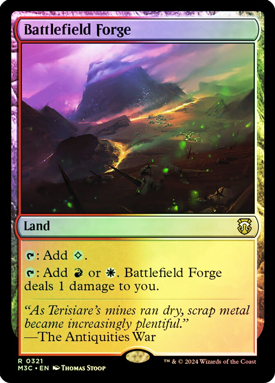 Battlefield Forge (Ripple Foil) | Modern Horizons 3 Commander 