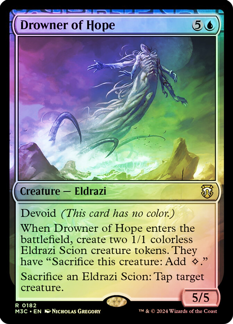 Drowner of Hope (Ripple Foil) | Modern Horizons 3 Commander