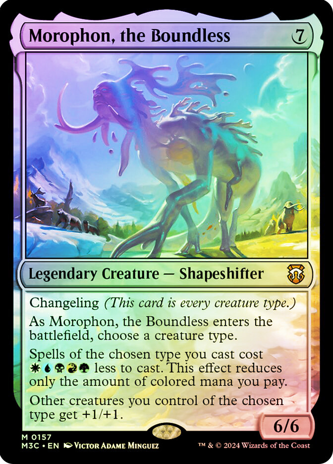 Morophon, the Boundless | Modern Horizons 3 Commander | Star City