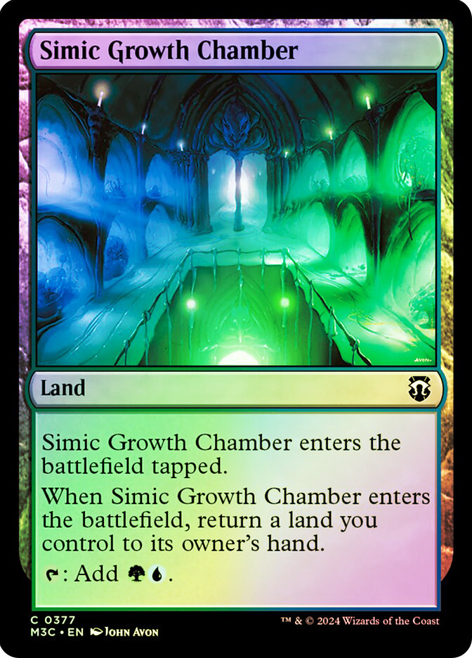 Simic Growth Chamber | Modern Horizons 3 Commander | Star City Games