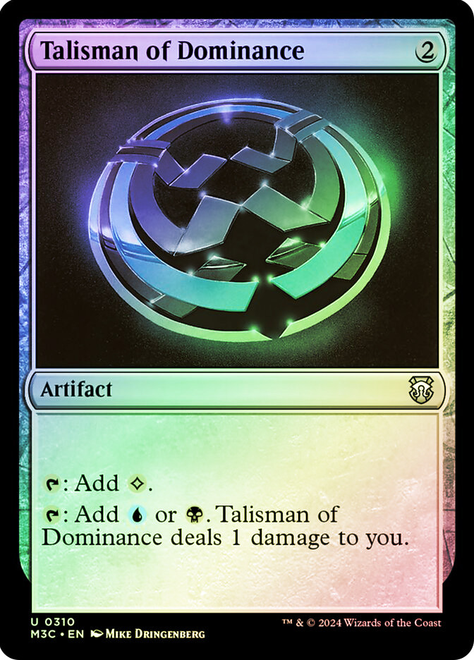 Talisman of Dominance | Modern Horizons 3 Commander | Star City Games