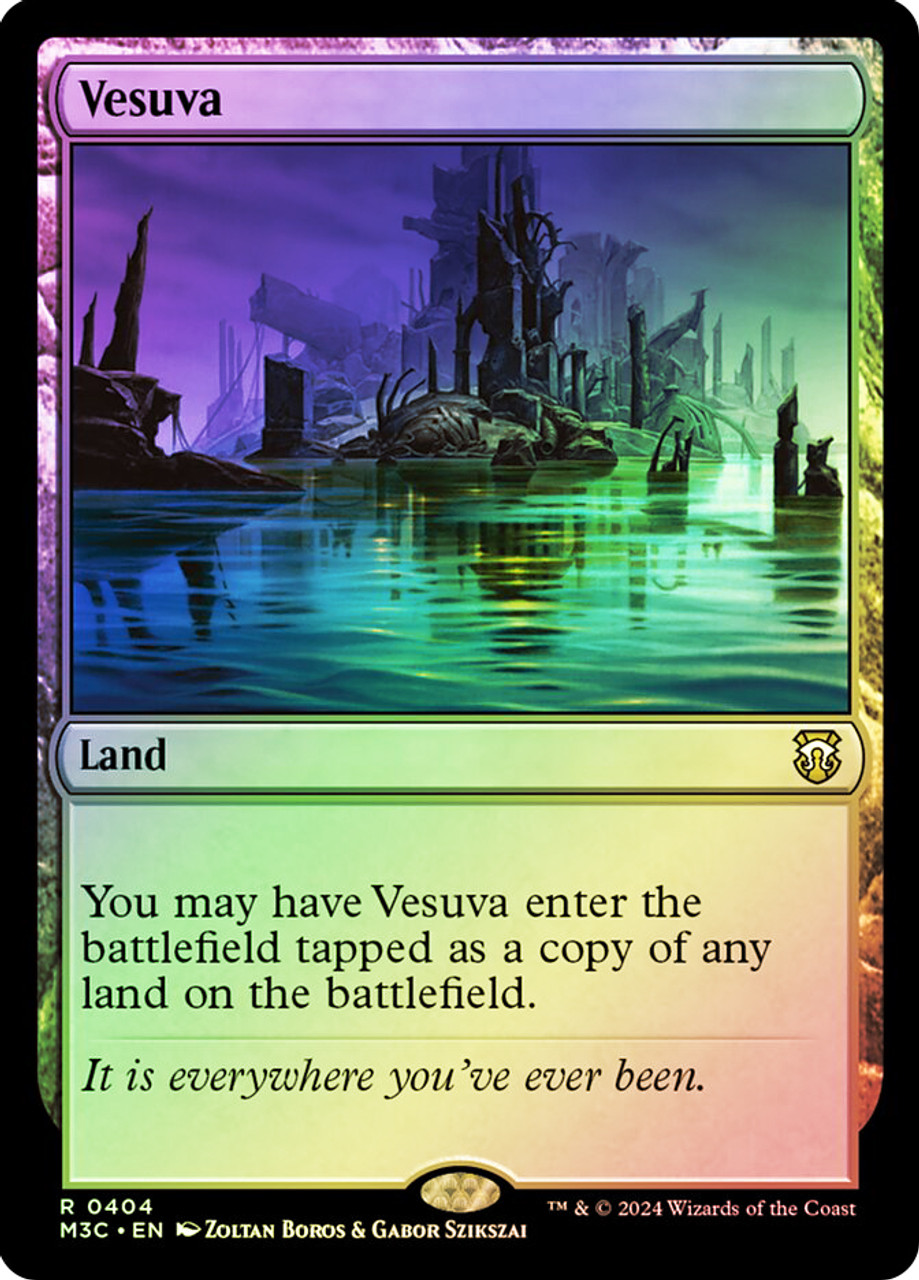 MTG ヴェズーヴァ foil Vesuva (Ripple Foil) | Modern Horizons 3 Commander