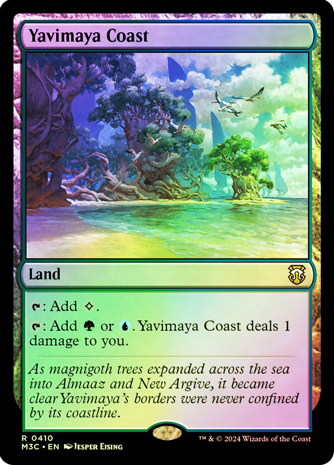 ヤヴィマヤの沿岸 Yavimaya Coast 英語 Foil APC MTG Magic:The Gathering/APC ヤヴィマヤの沿岸/英1 FOIL Yavimaya Coast.