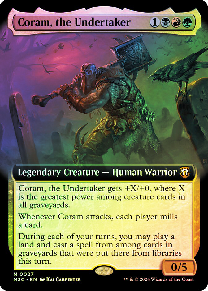 undertaker mtg card Magic The Gathering - Undertaker - Becchino