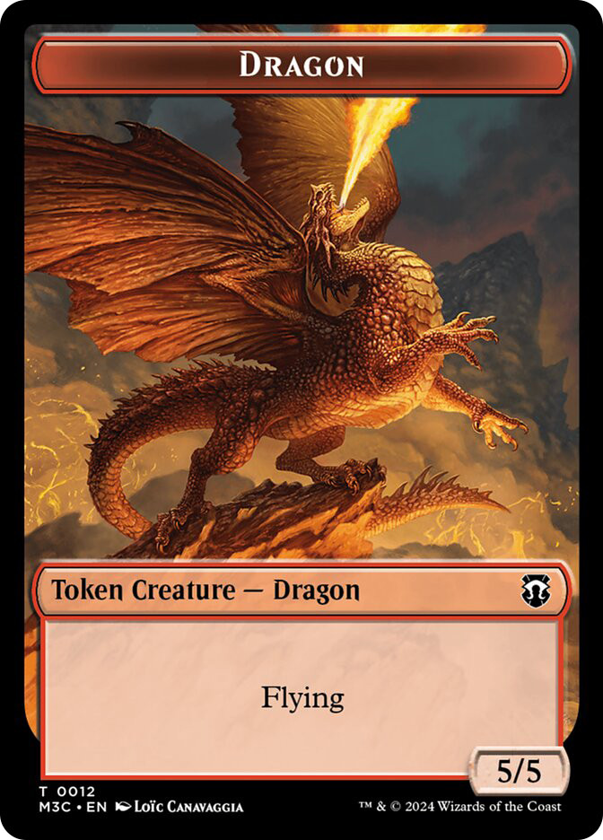 Dragon Token} // {Shapeshifter Token} | Modern Horizons 3