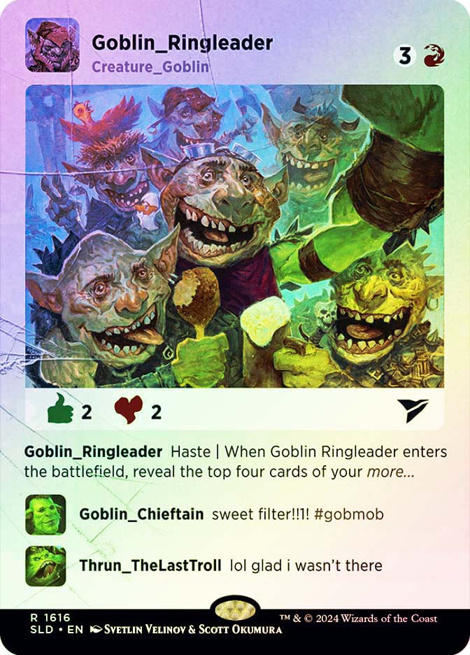 Goblin Ringleader | Secret Lair Drop | Star City Games