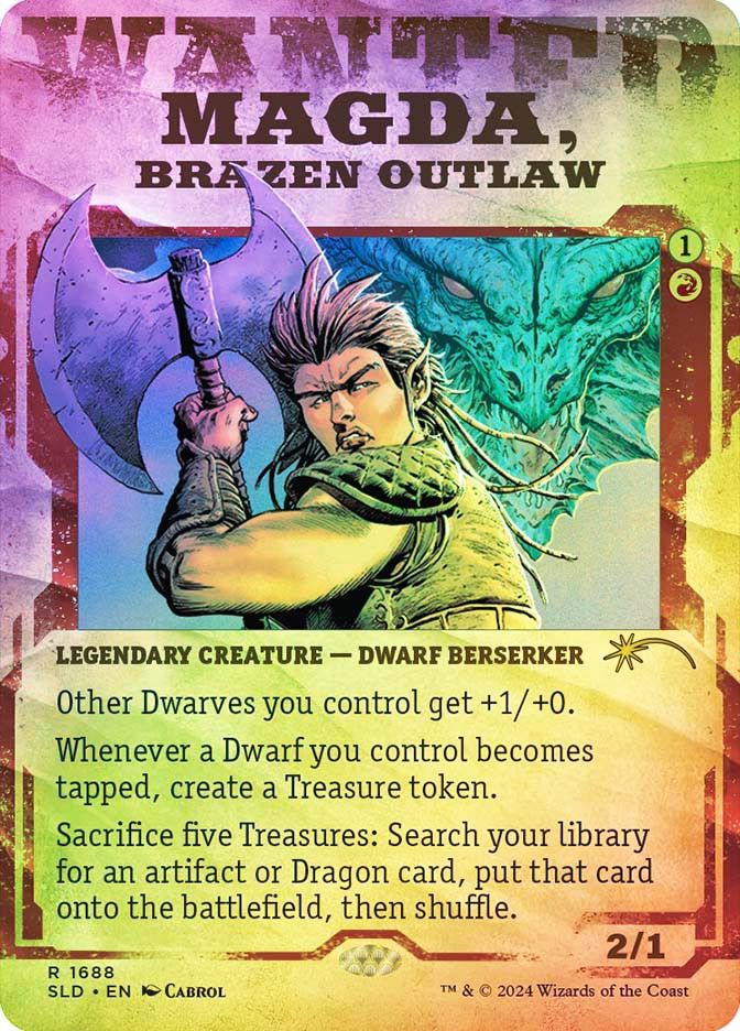 Middle Ages 未開封　MTG Magda, Brazen Outlaw | Secret Lair Drop | Star City Games