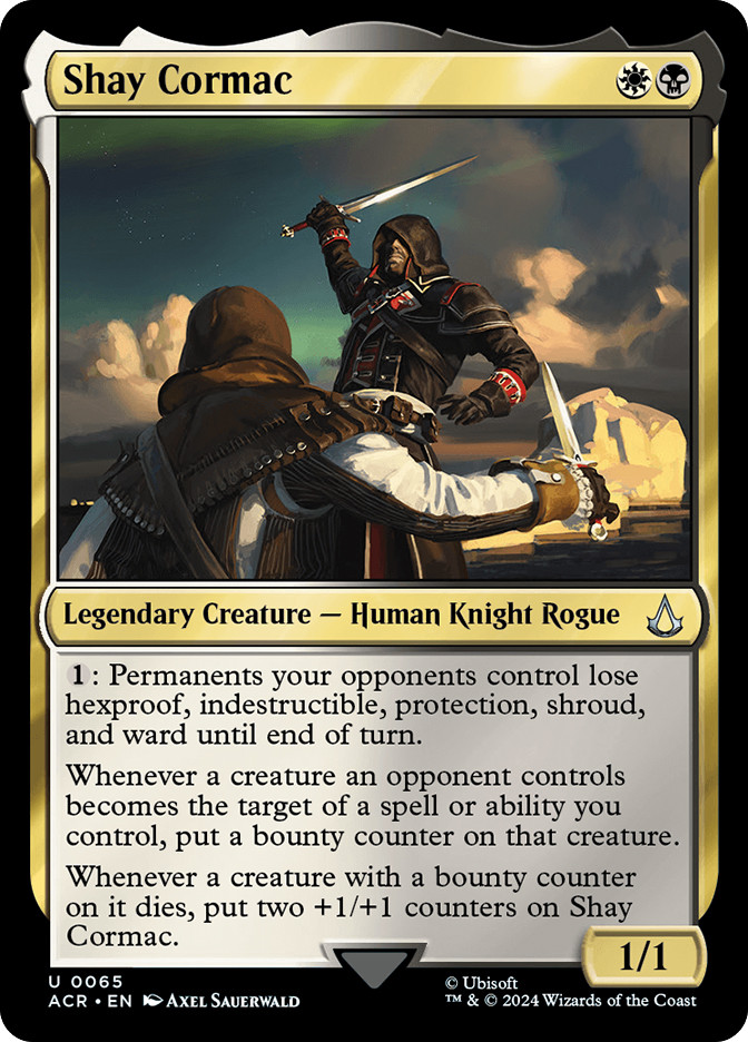 mtg assassins creed card list Magic: The Gathering - Assassin's Creed on MTGO Shay Cormac | Assassin's Creed