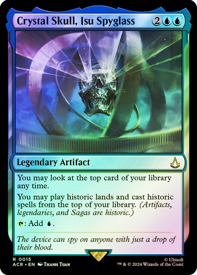 Crystal of Argus Armaments Foil 1枚 Crystal Skull, Isu Spyglass | Assassin's Creed | Star City Games