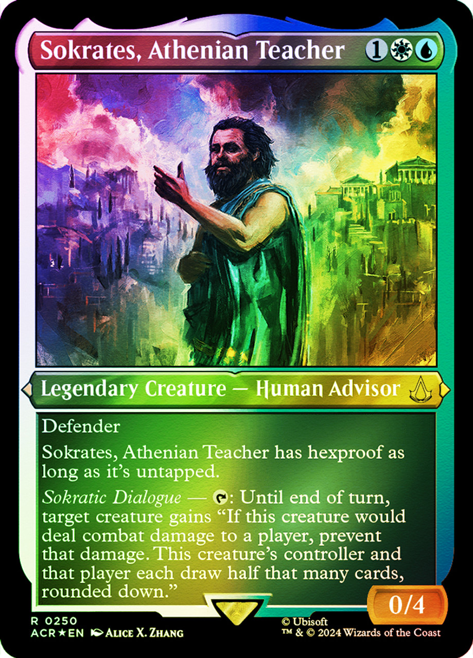 Sokrates, Athenian Teacher (Foil Etched) | Assassin's Creed