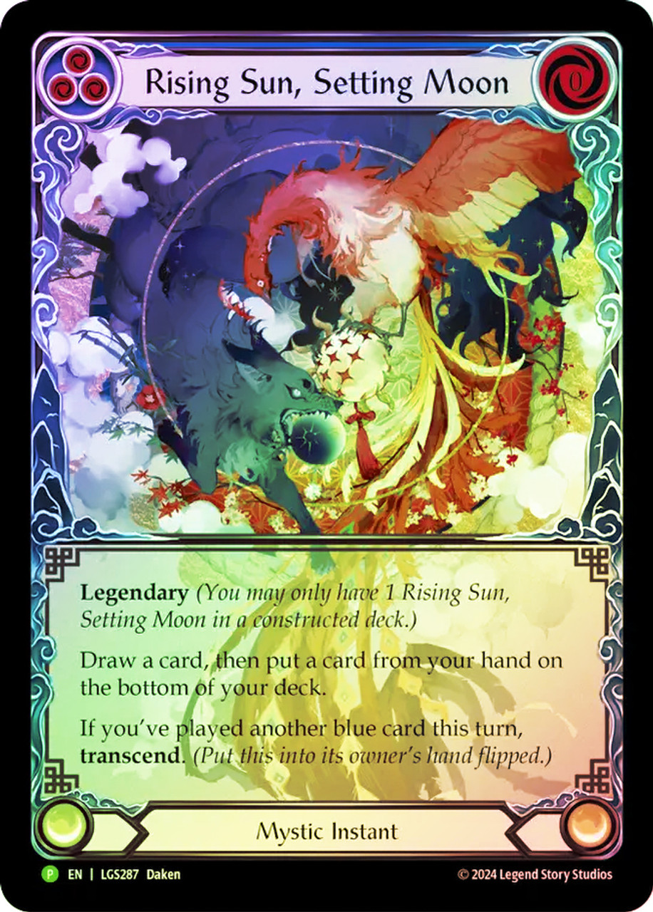Pass Over Rising Sun, Setting Moon 各1枚 Pass Over Rising Sun, Setting Moon 各1枚