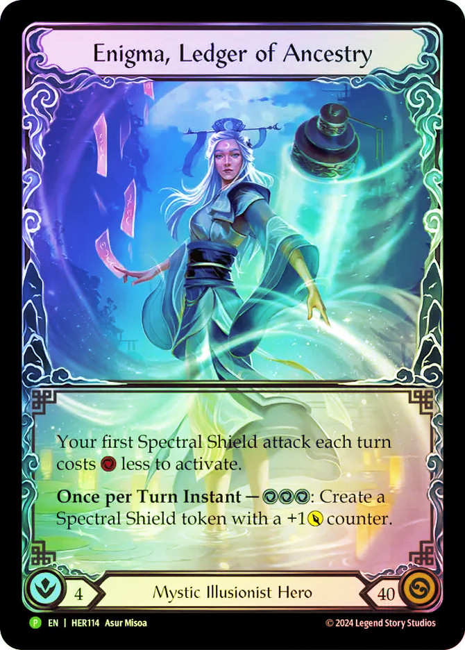 Enigma, Ledger of Ancestry (Calling) (Extended Art) | Promotional 