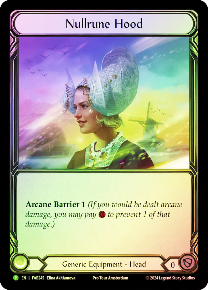 Nullrune Hood (Pro Tour) | Promotional Cards | Star City Games
