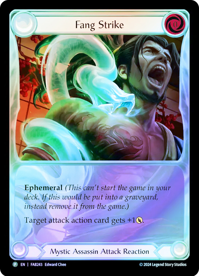 Fang Strike (Prize Wall) (Extended Art) | Promotional Cards | Star 