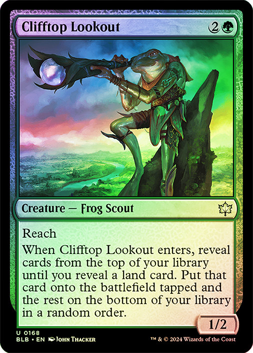 mtg cards to look out for Clifftop Lookout