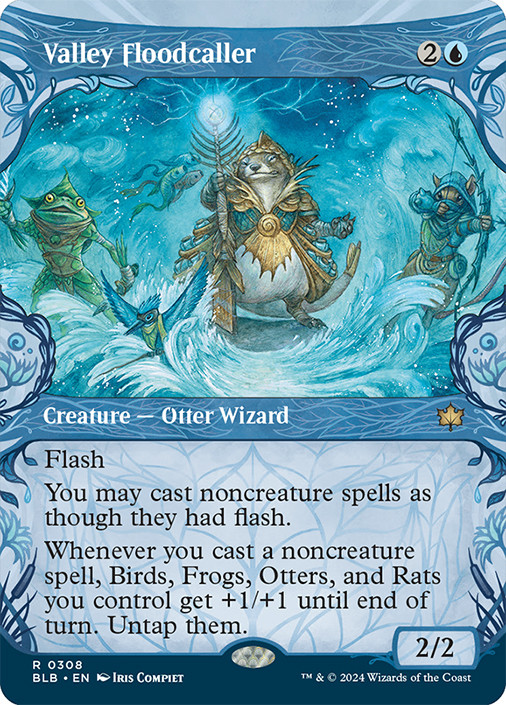 MTG Valley Floodcaller ボーダーレス FOIL 英語 Valley Floodcaller | Bloomburrow | Star City Games