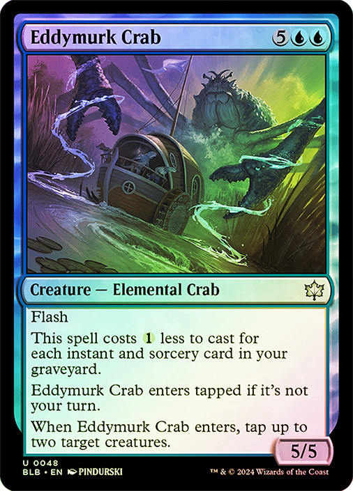 Eddymurk Crab | Bloomburrow | Star City Games