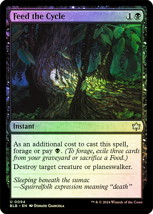 Feed the Cycle | Bloomburrow | Star City Games