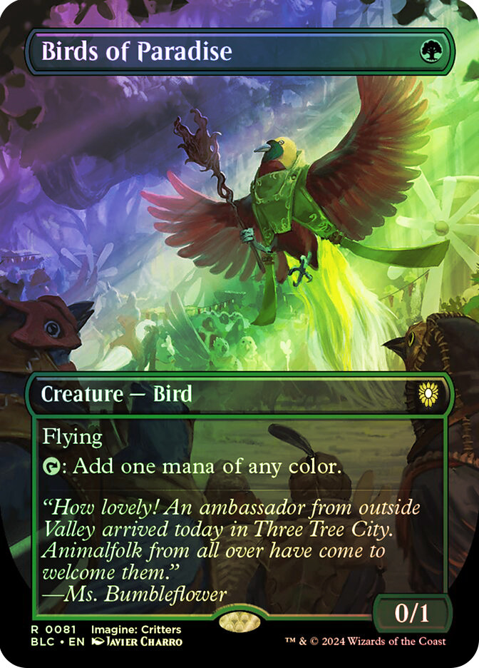 Birds of Paradise | Bloomburrow Commander | Star City Games