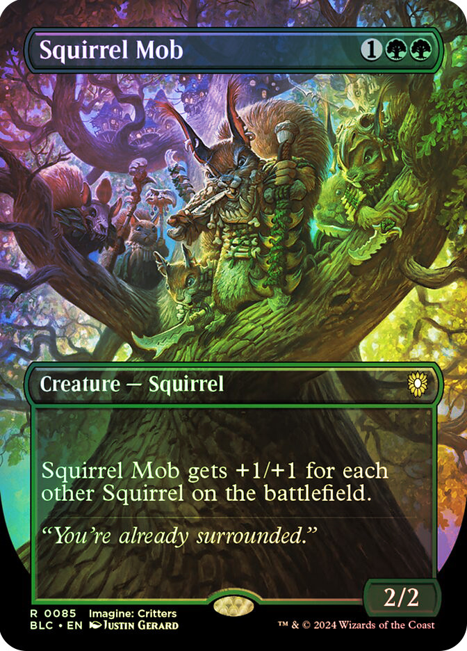 mtg squirrel commander deck list Chatterfang, Squirrel General Squirrel Tribal Token Sacrifice Magic MTG  Commander Deck