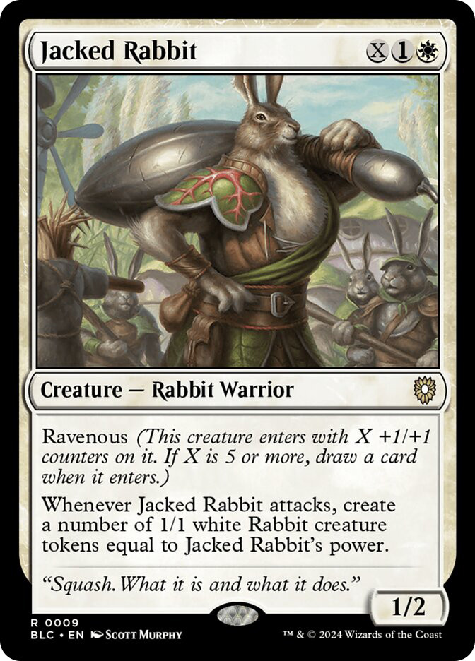 Jacked Rabbit | Bloomburrow Commander | Star City Games
