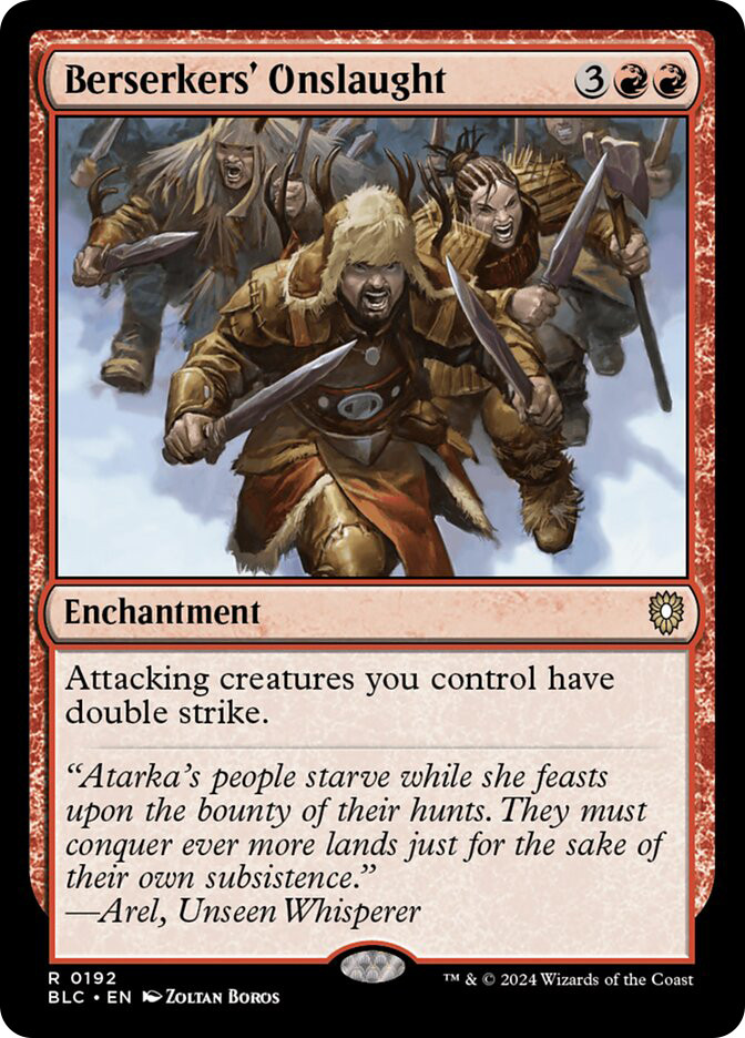 Berserkers' Onslaught | Bloomburrow Commander | Star City Games
