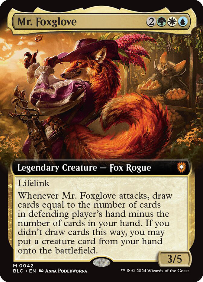 Mr. Foxglove | Bloomburrow Commander | Star City Games