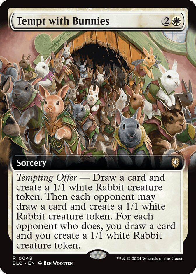 Tempt with Bunnies | Bloomburrow Commander | Star City Games