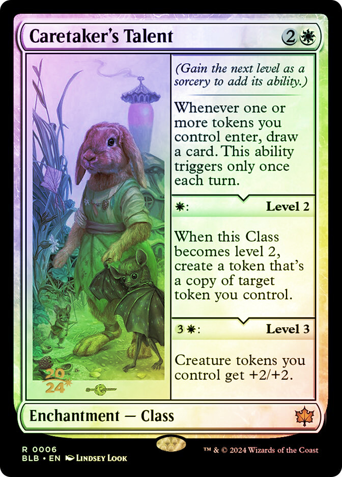 mtg bloomburrow talent cards Scavenger's Talent | Bloomburrow | Standard