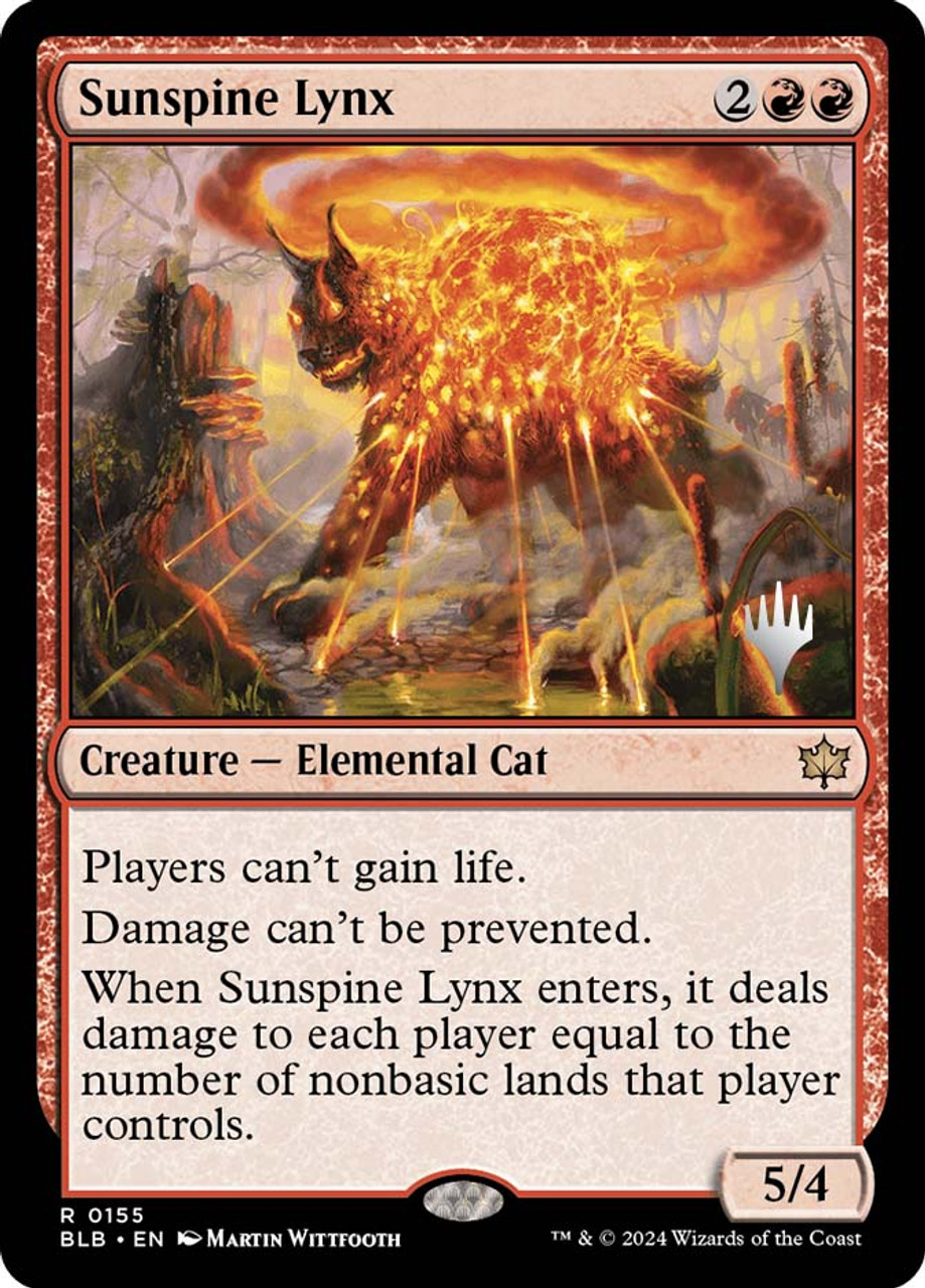 Sunspine Lynx (Promo Pack) (Bloomburrow) | Promo