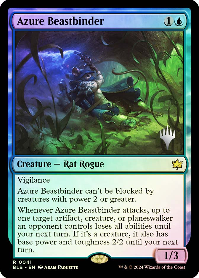 Azure Beastbinder (Promo Pack) (Bloomburrow) | Promo | Star City Games