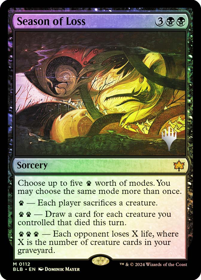 Season of Loss (Promo Pack) (Bloomburrow) | Promo | Star City Games