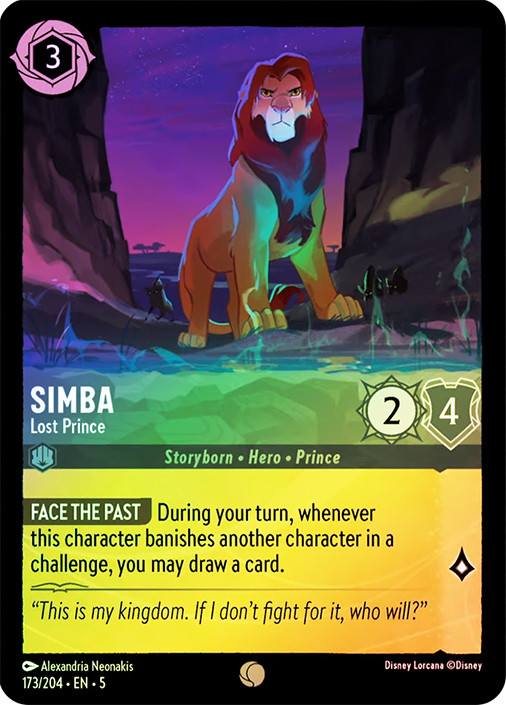 ワンピース カードゲーム simba Simba - Lost Prince | Shimmering Skies | Star City Games