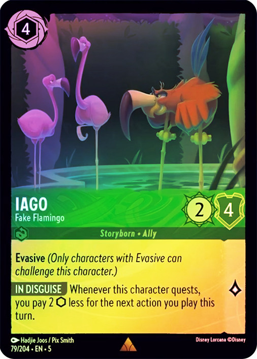 Iago Fake Flamingo Shimmering Skies Star City Games