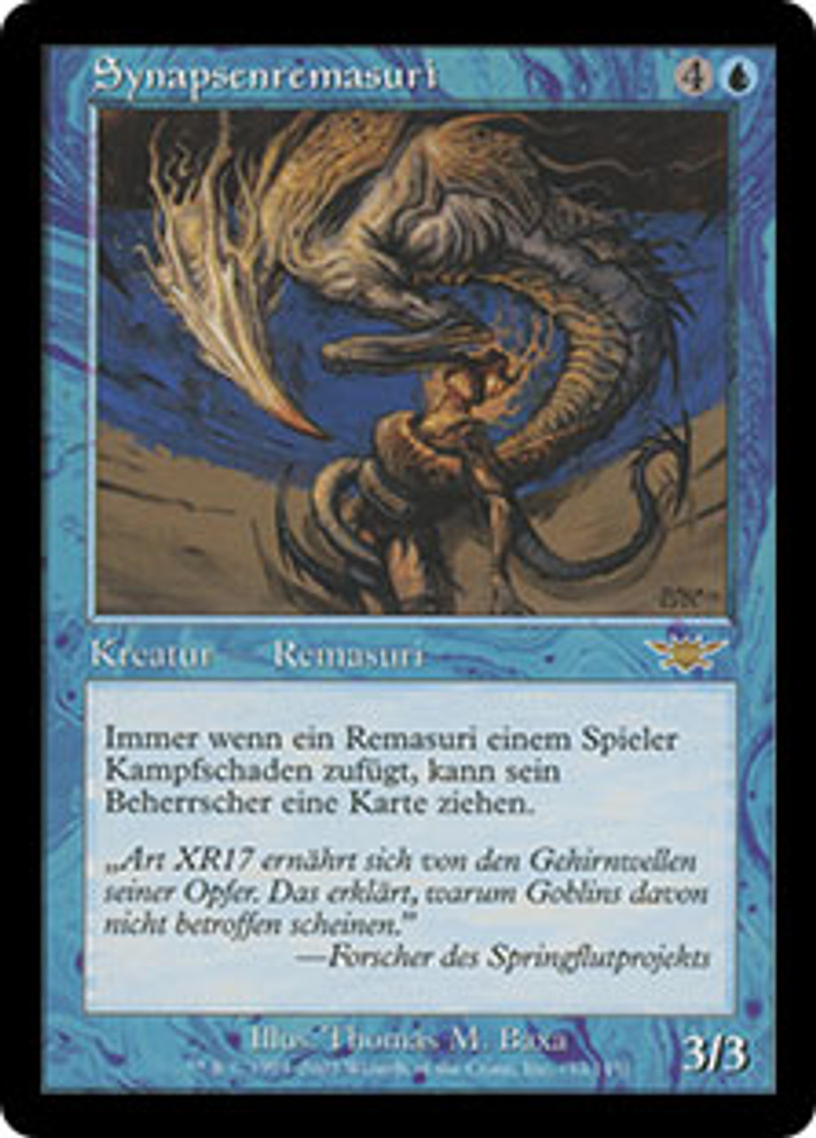 MTG 神経スリヴァー/Synapse Sliver foil LGN 日本語 Foil】《神経スリヴァー/Synapse Sliver》[LGN] 青R | 日本最大